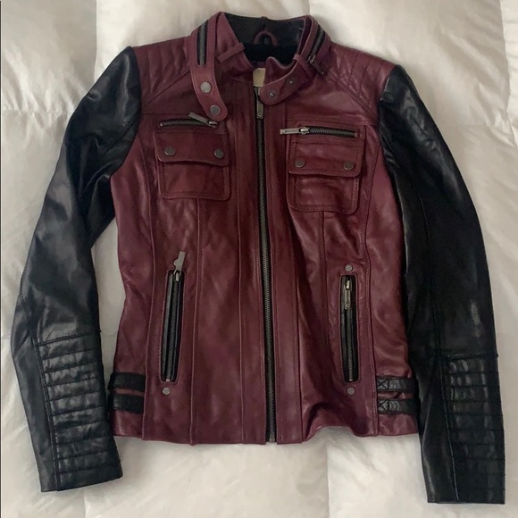 Michael Kors Jackets & Blazers - Michael Kors leather moto jacket